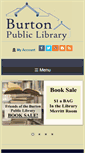 Mobile Screenshot of burtonlibrary.org